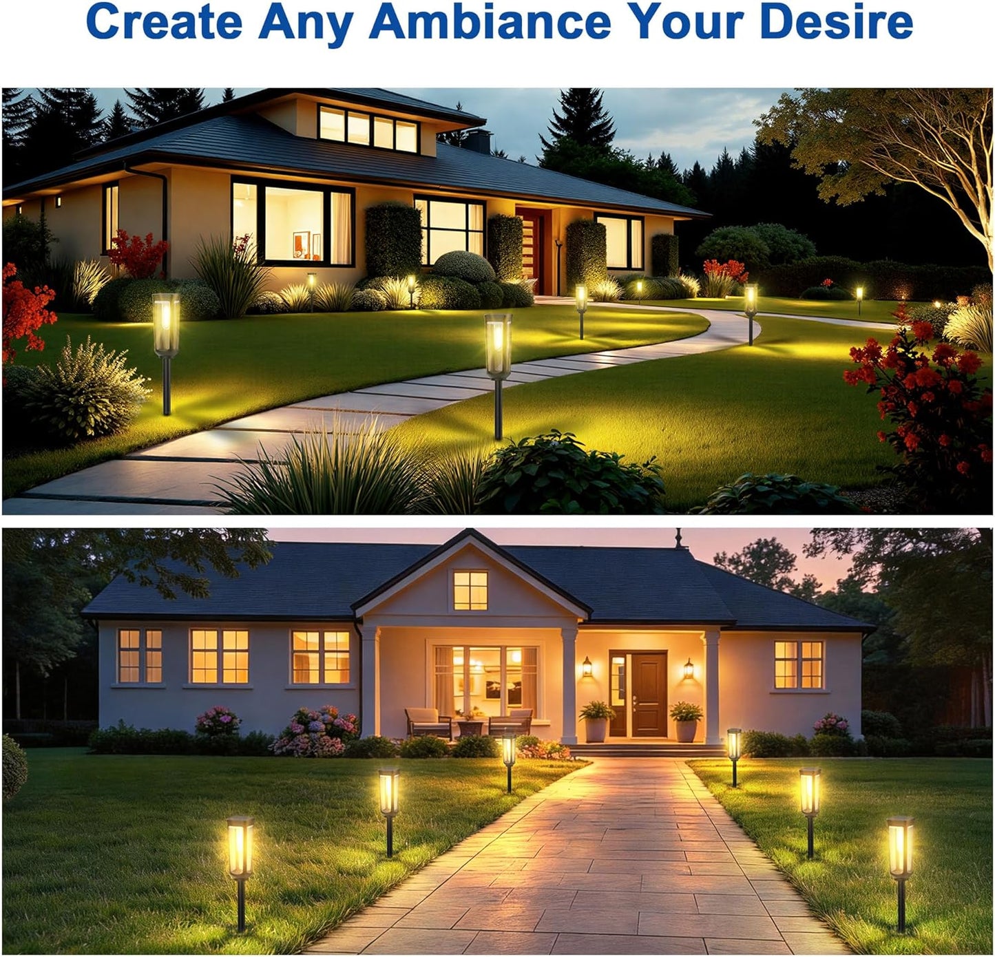 Solar Pathway Glow Pro Lights