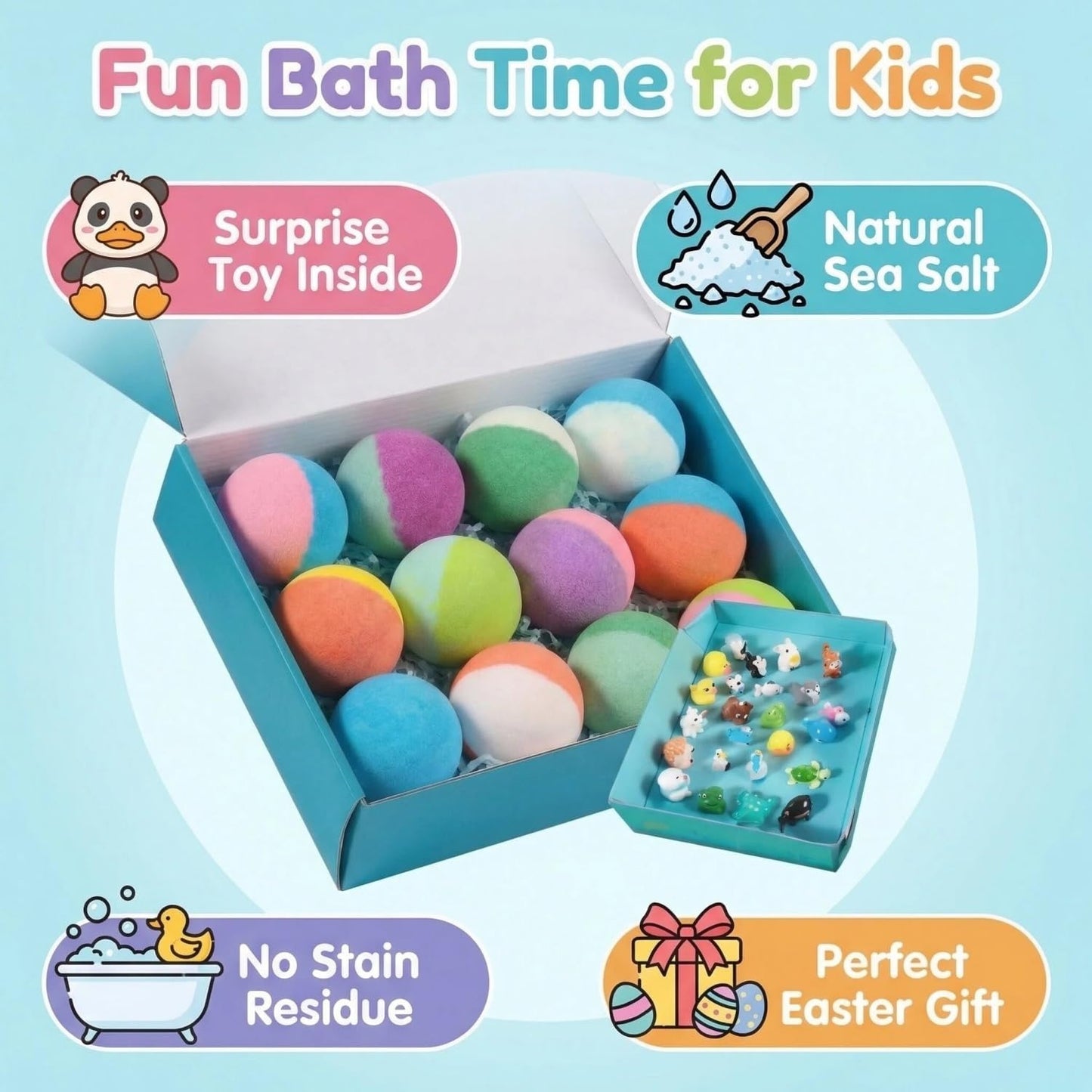 Mega Bubble Surprise Bath Bombs