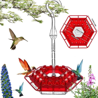 Garden Hummingbird Flower Feeder
