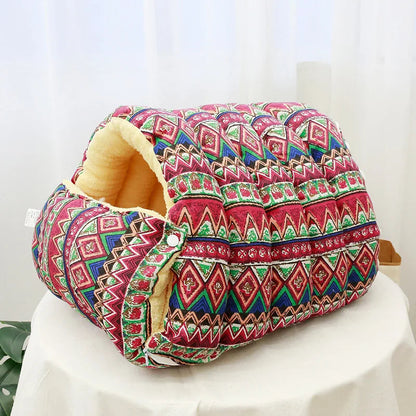 CozyNest™️ Deluxe Pet Sleeping Bag