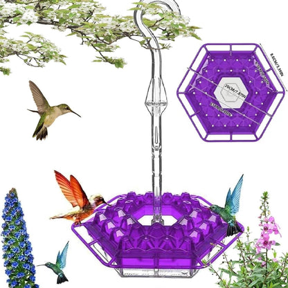 Garden Hummingbird Flower Feeder