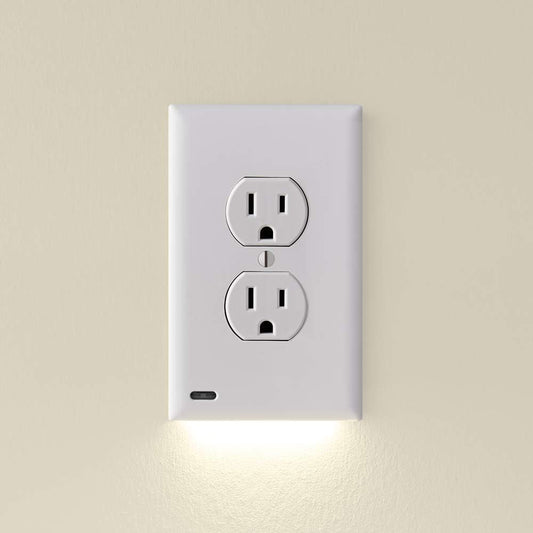 SnapGuide Outlet Nightlight Plate