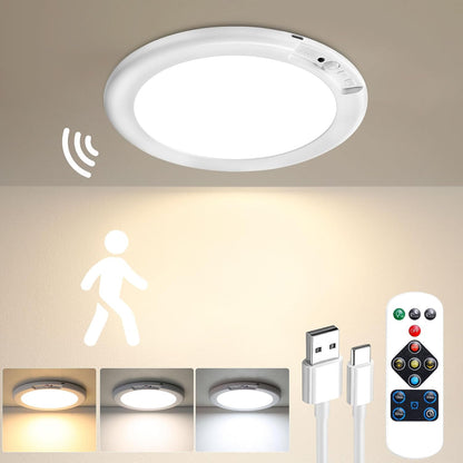 Magnetic Rechargeable Motion Ceiling Light