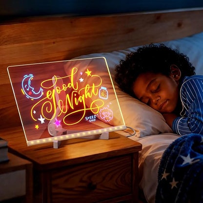 🔥 Last Day Sale Price | 🎁🥚 Perfect Easter Gift-LED Drawing Board (7-Color Glow)