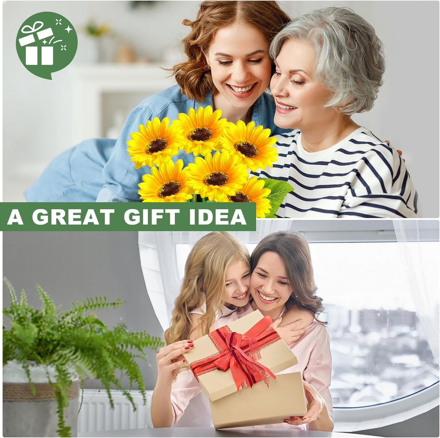 🔥 Last Day Sale Price | SunGlow™ Solar Sunflowers Lights 🌻 (1 Pack)