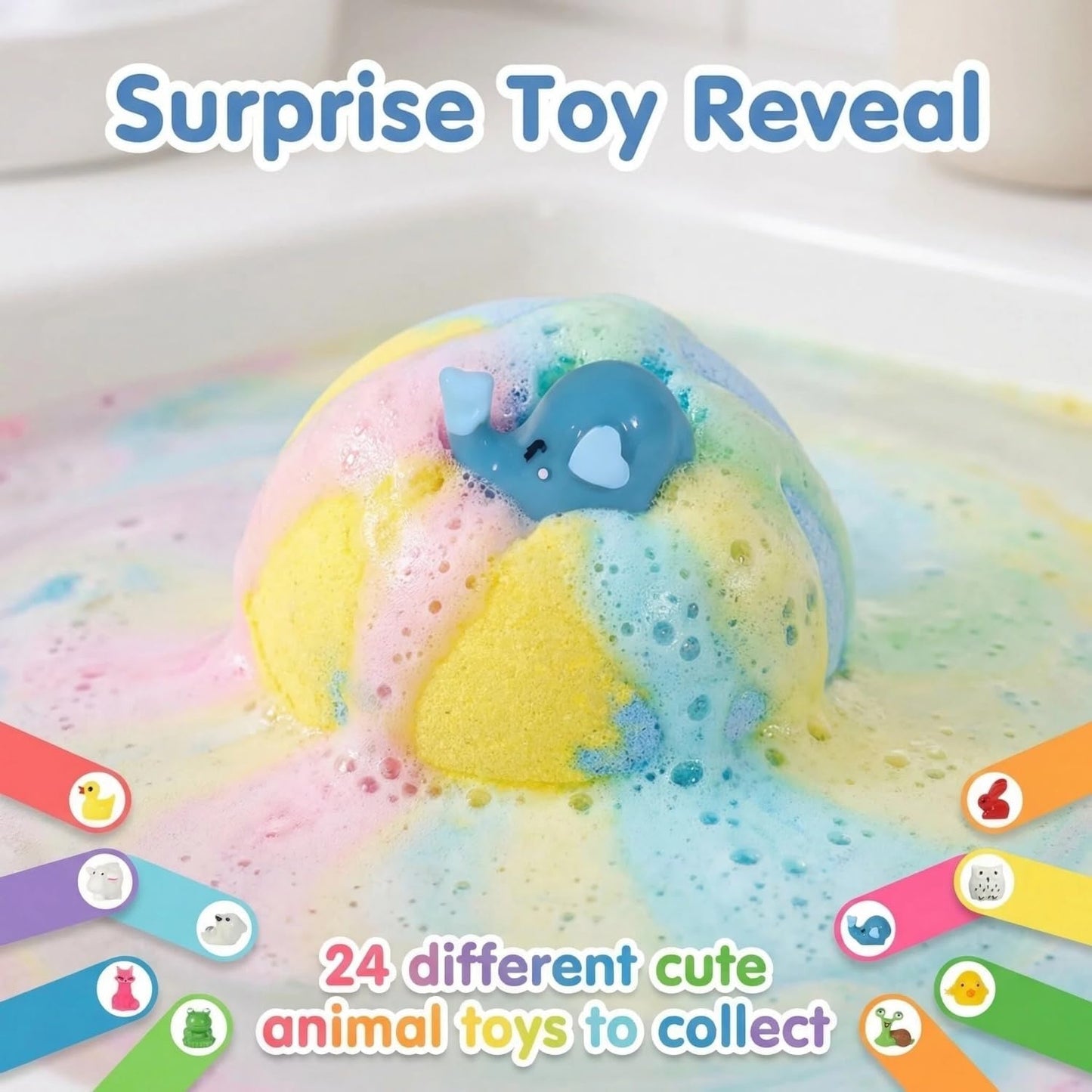Mega Bubble Surprise Bath Bombs