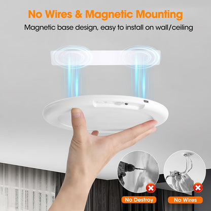 Magnetic Rechargeable Motion Ceiling Light
