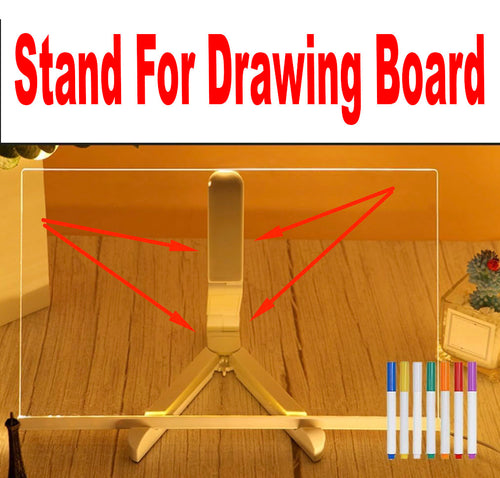 Add Stand For LED Drawing Board