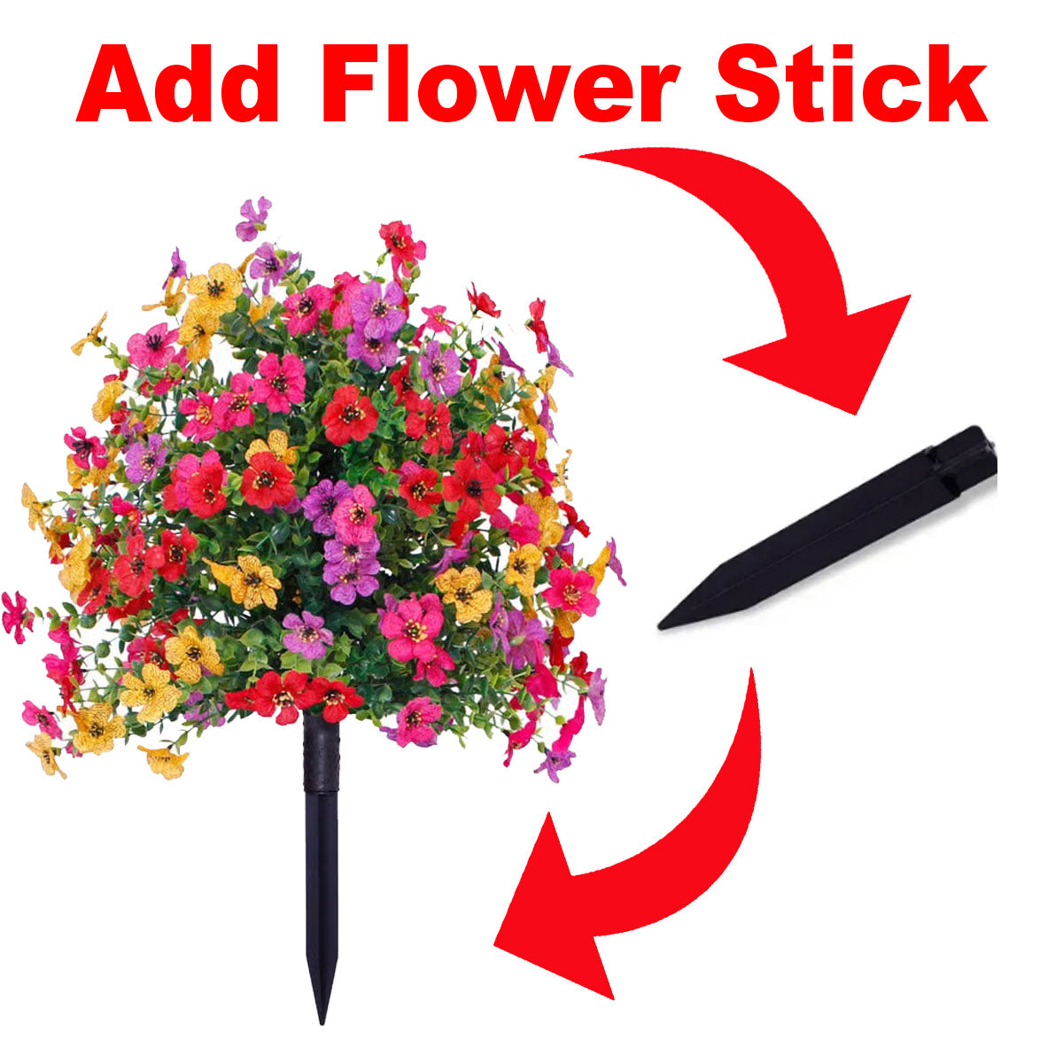 Add Flower Stick