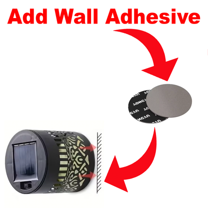 Add 10 Pcs Wall Adhesive For Mandala Light